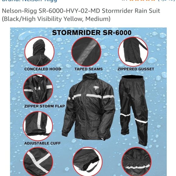 BNWT Stormrider Motorcycle Jacket - Picture 8 of 11